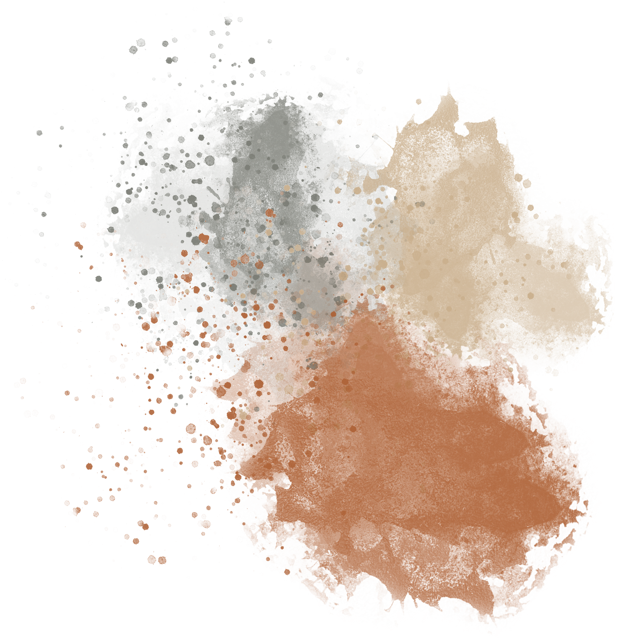 Abstract splash paint